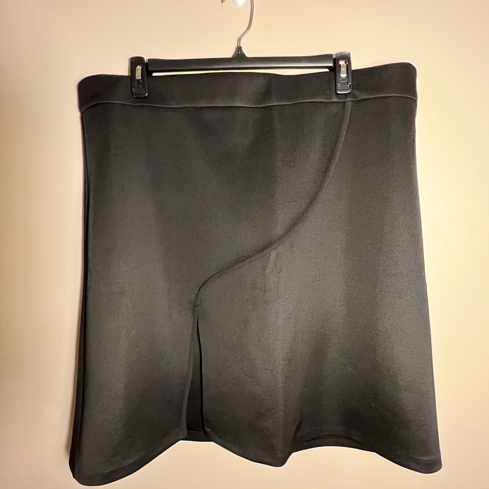 NWT Eloquii Slit A-Line Scuba Skirt Size 22 - Picture 2 of 4